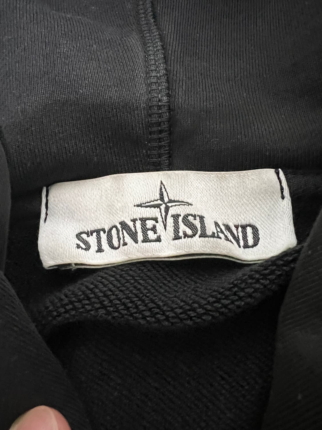 스톤아일랜드 후드집업 블랙 상품이미지3