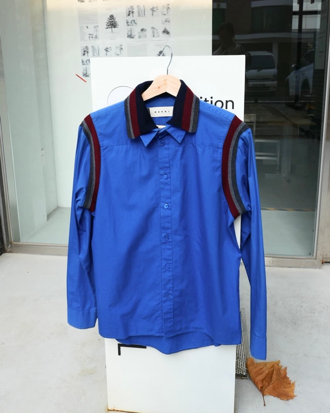 마르니 니트 카라 셔츠 상품이미지1