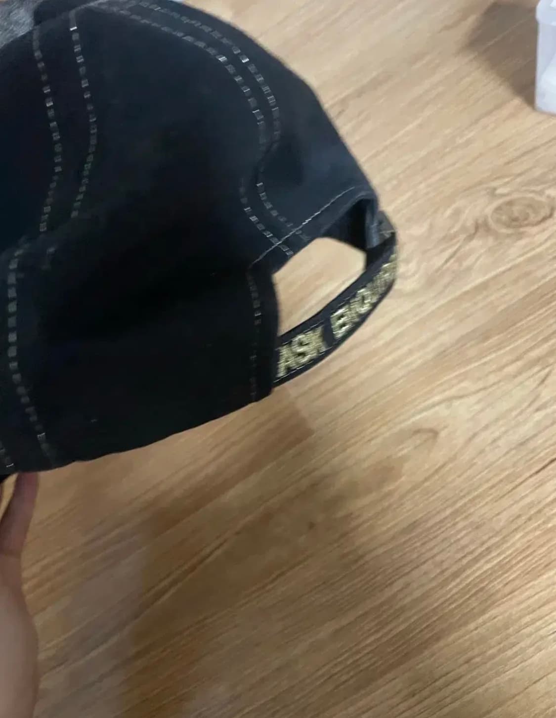 유일매물 빈티지 Ask 검골 볼캡 모자 상품이미지4