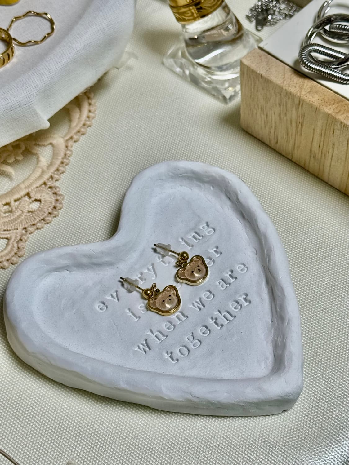 테디베어는 사랑이죠🐻️❤️ 테디베어 귀걸이🧸🧡 상품이미지7