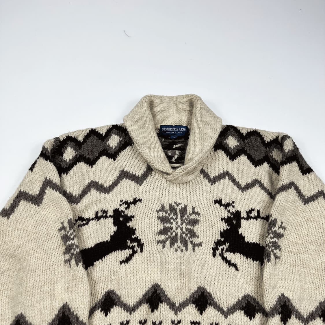 JPN 재팬빈티지 루돌프 코위찬 니트 M 상품이미지2