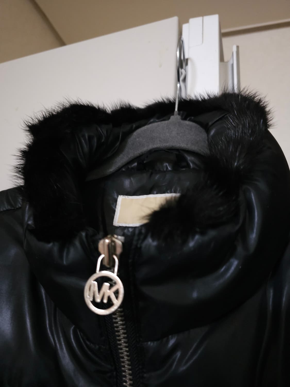 마이클코어스 밍크트리밍 다운패딩 상품이미지3