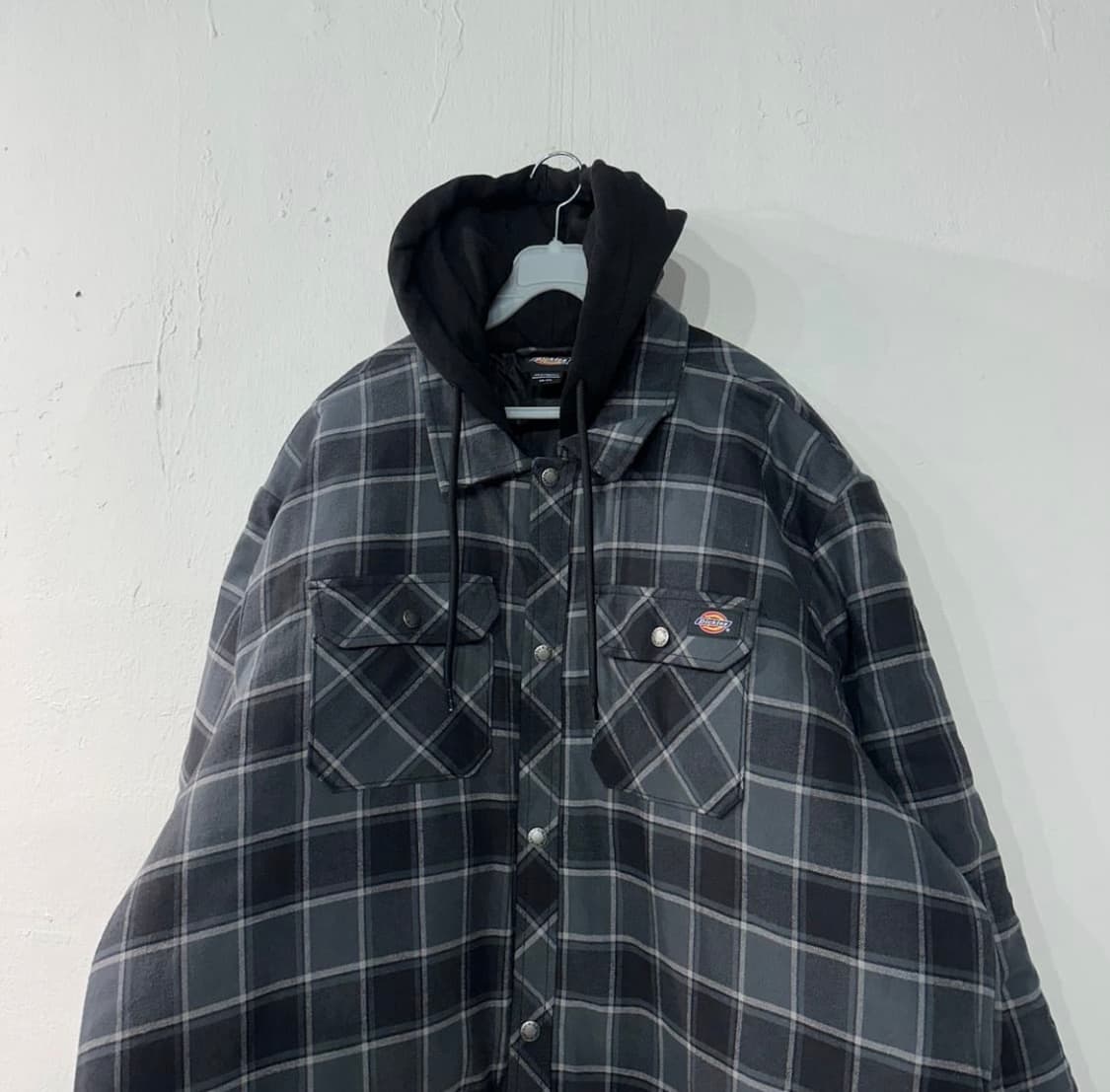 디키즈 플란넬 체크 후드자켓 2XL 상품이미지2