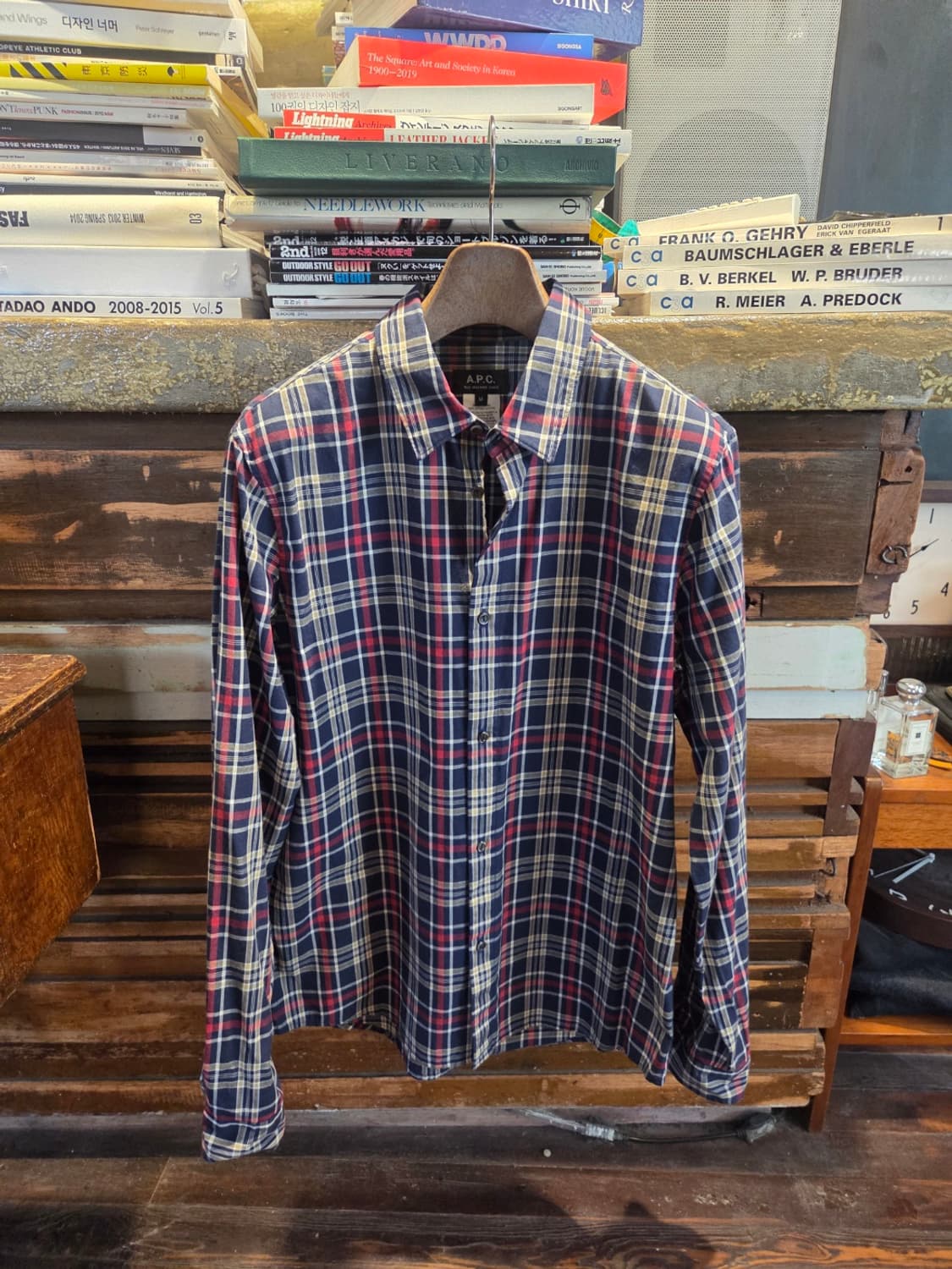 아페세 마드라스 셔츠 상품이미지10