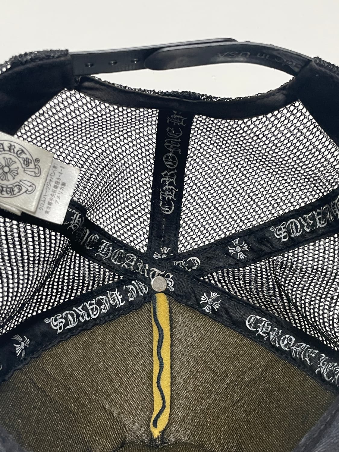 OS) 크롬하츠 롤링스톤즈 트러커 캡 빈티지 상품이미지8