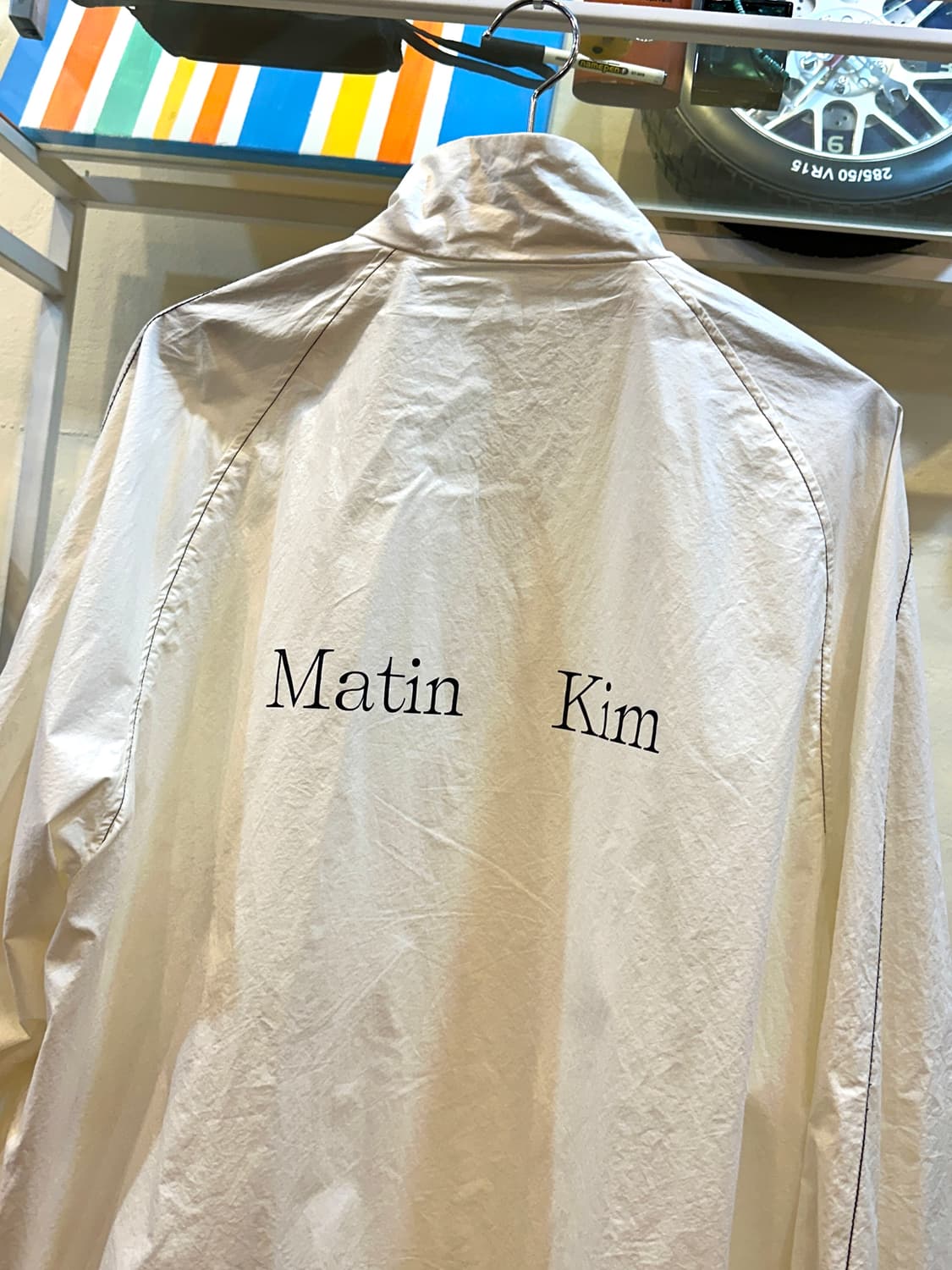 마뗑킴 코팅자켓 아이보리 상품이미지2