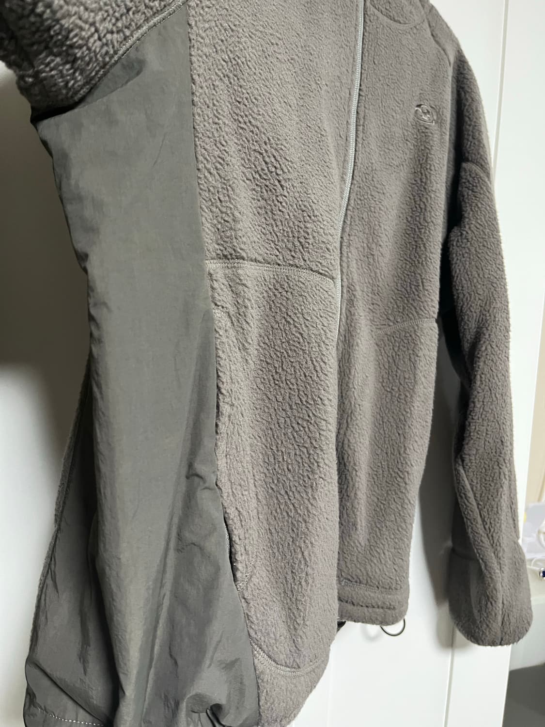 산산기어 플리스 재킷 카키 상품이미지3