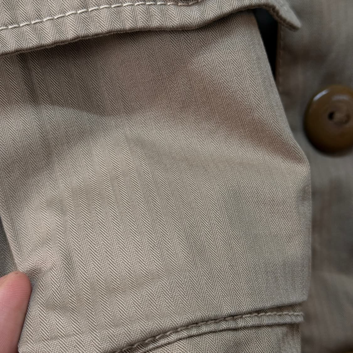 나이젤 카본 헤링본 후크 디테일 마운틴 파카 46 S 상품이미지5