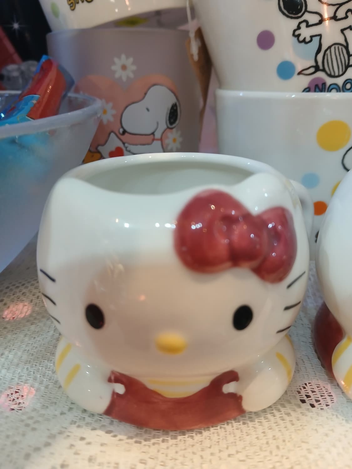 빈티지 산리오 헬로키티 도자기 머그컵 상품이미지2