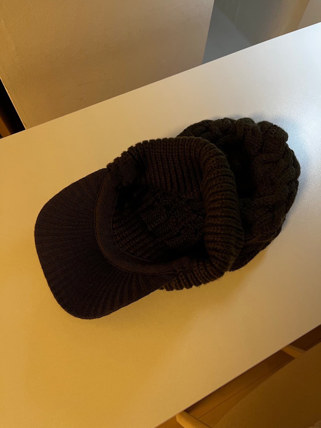 카키 니트캡 knit cap (v kei) 상품이미지3