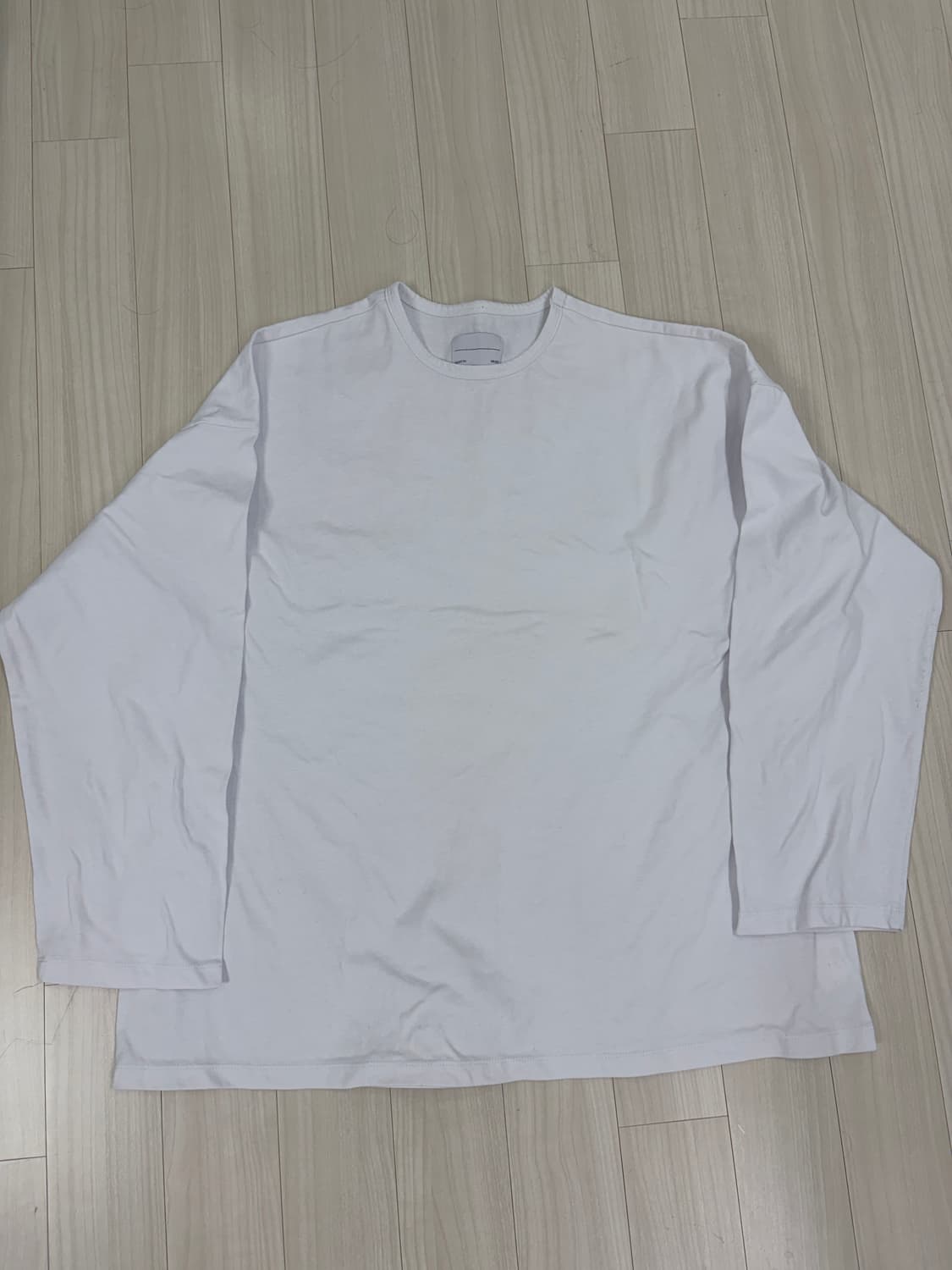 메종미네드 롱슬리브 화이트 s사이즈 상품이미지2