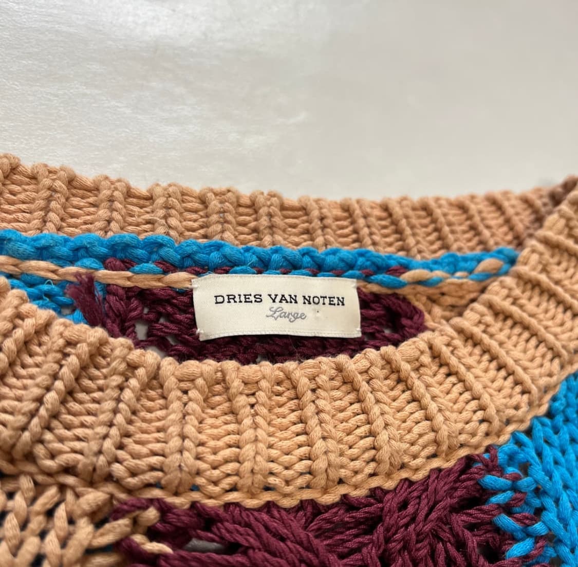 드리스반노튼 니트 베스트 상품이미지4