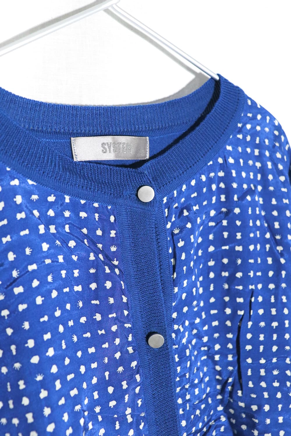 [S] 시스템 체스 그래픽 가디건 상품이미지3