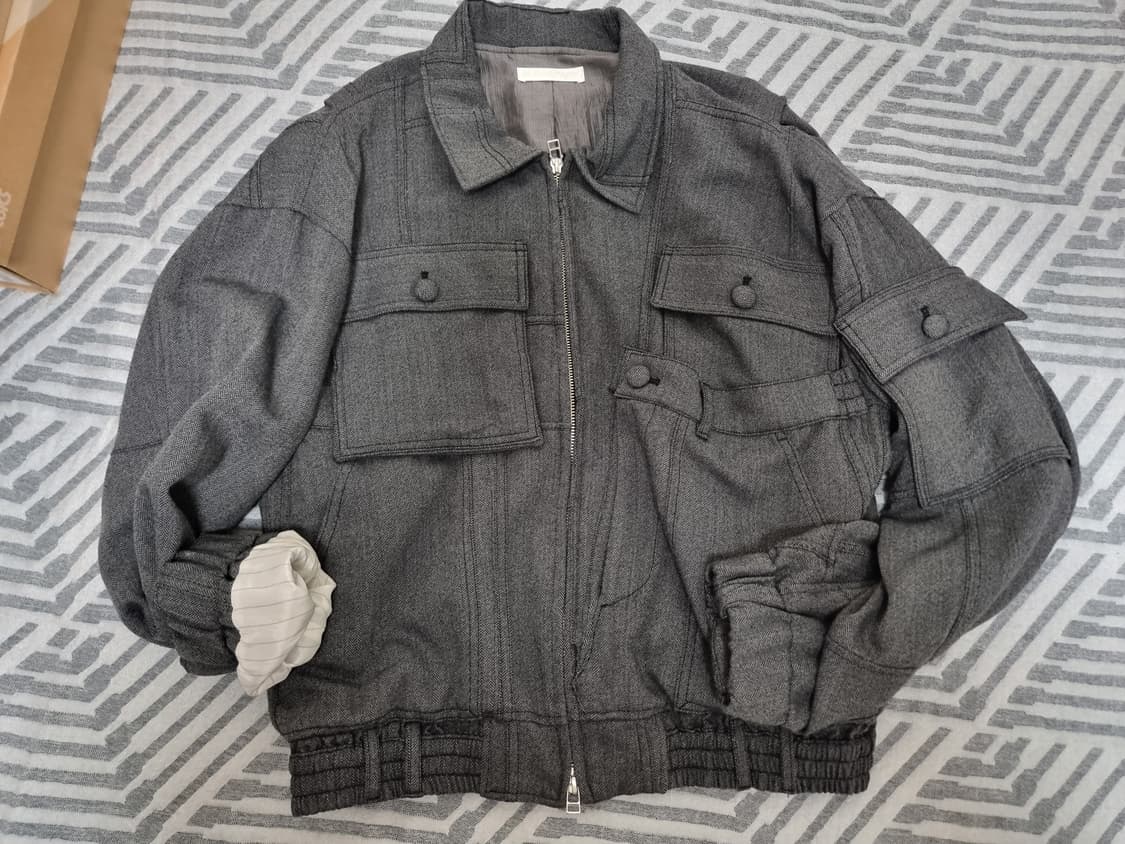 글린파크 Deconstructed Bomber Jacket 상품이미지5