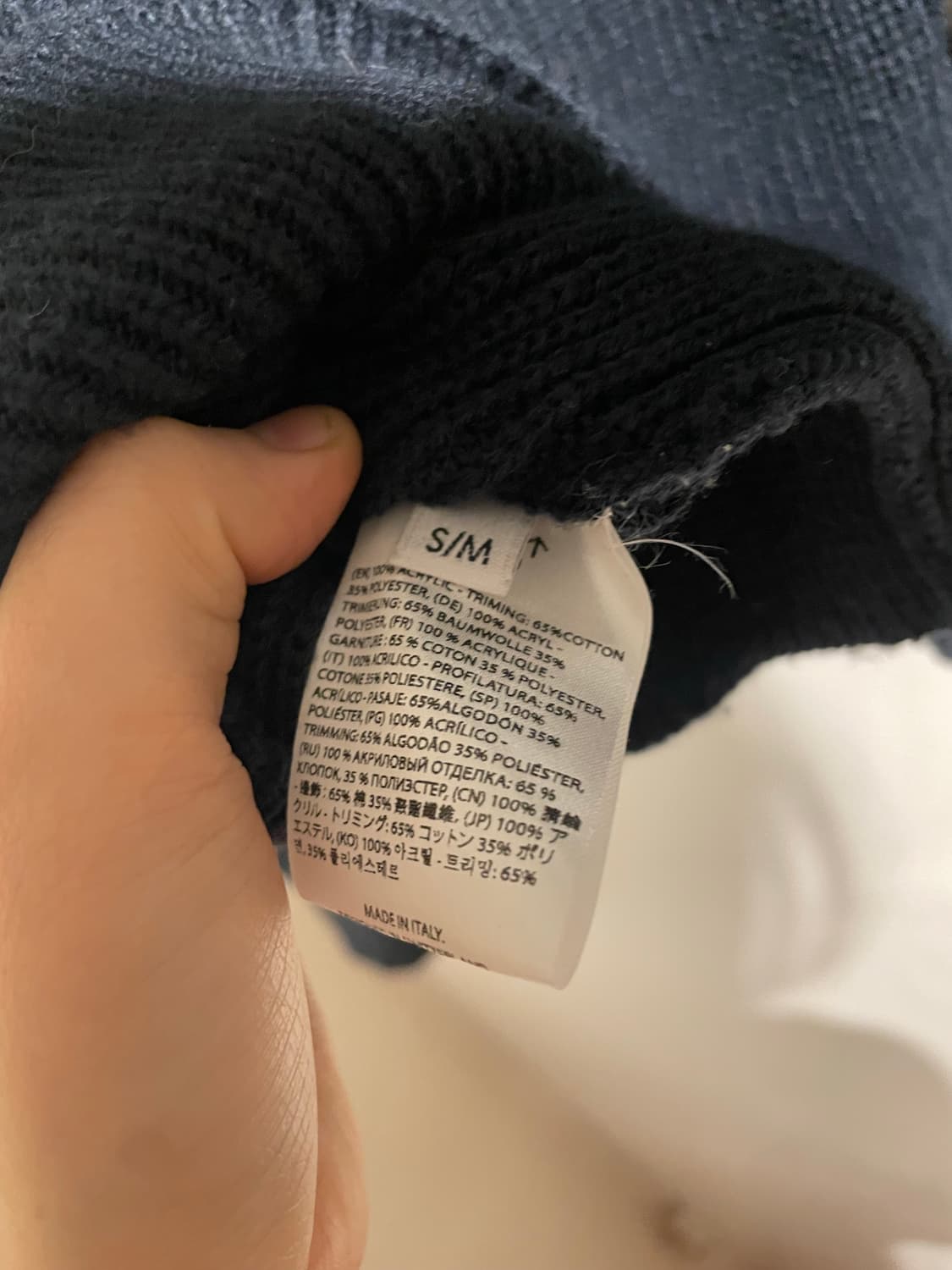 프로토타입스 밀리터리 니트 S/M 상품이미지7