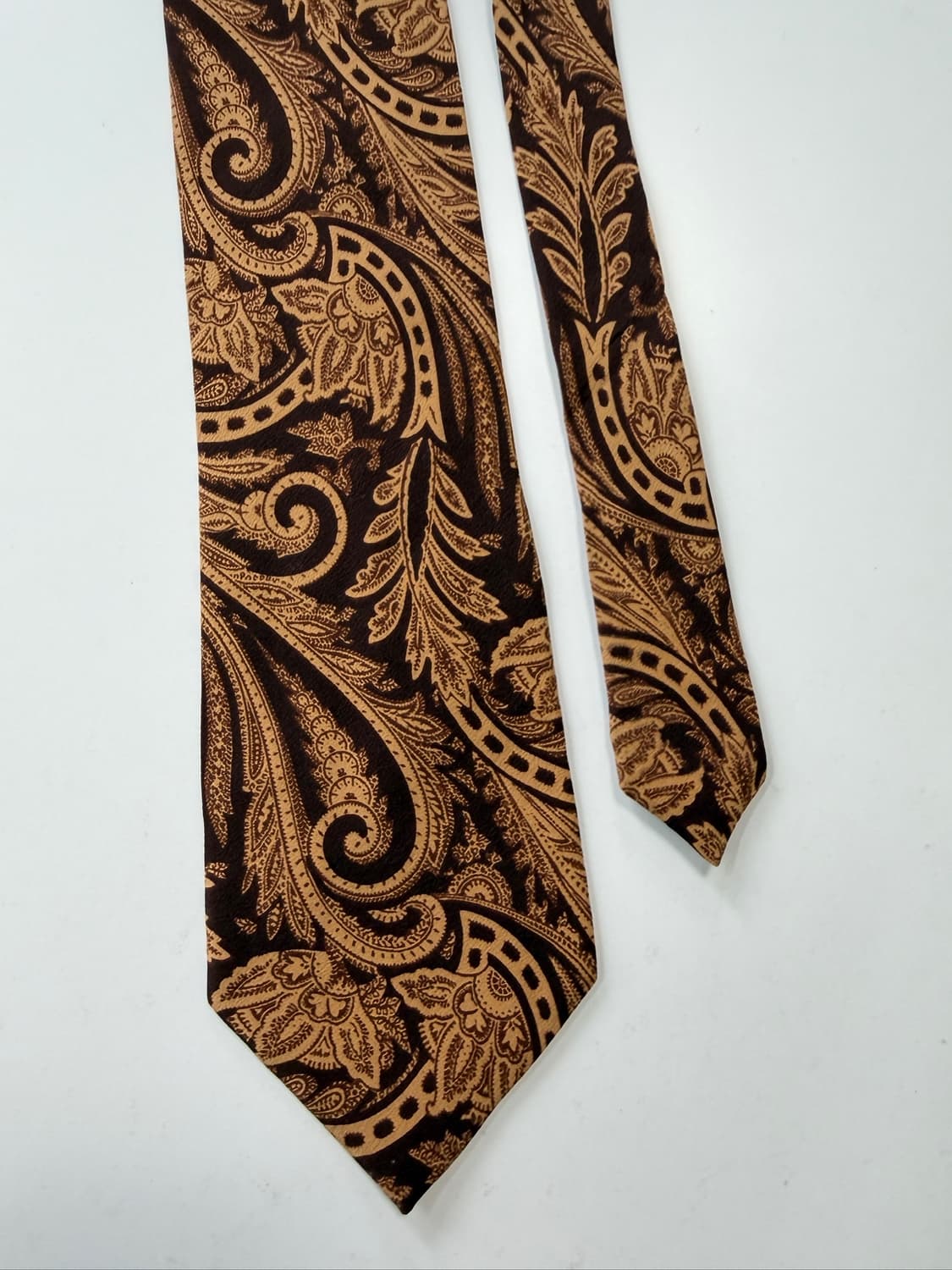 Vittorio Como 빈티지 실크 넥타이 8.7cm 상품이미지4