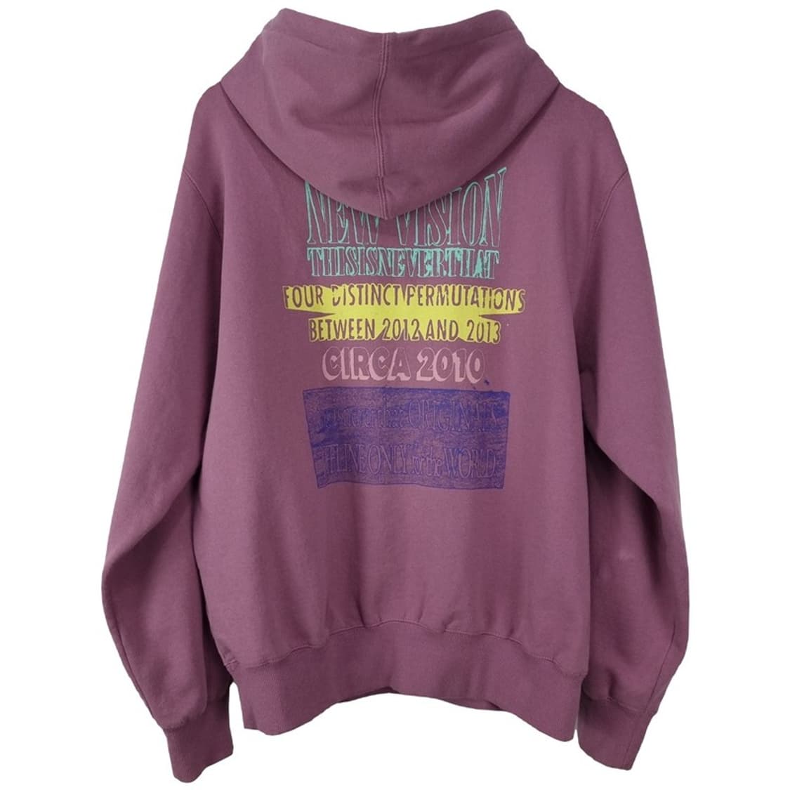 [디스이즈네버댓] 그래픽 프린팅 오버핏 후드티 M19604 상품이미지3