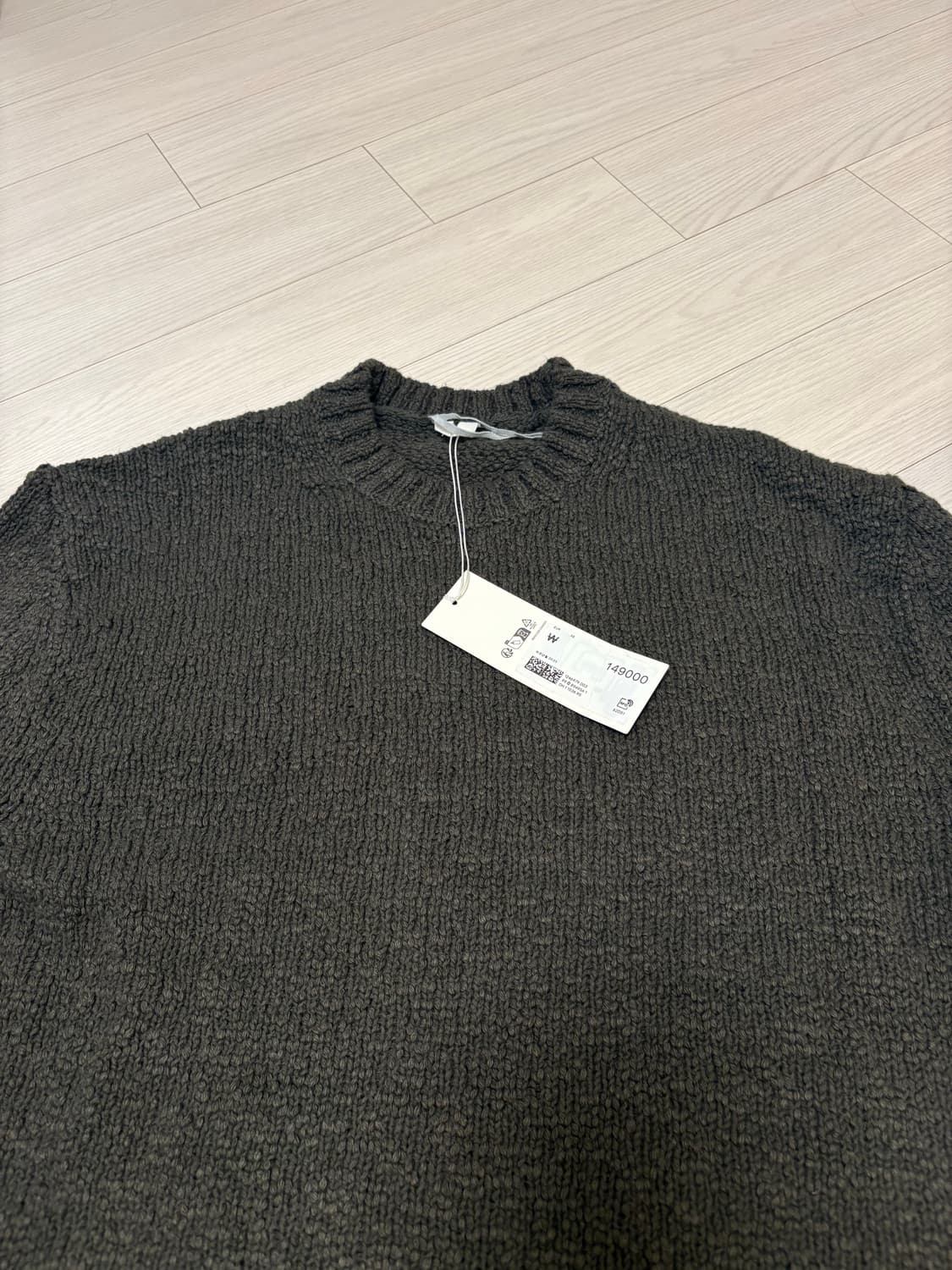 ARKET 아르켓 테이프 얀 니트 스웨터 XS(100-103) 상품이미지4