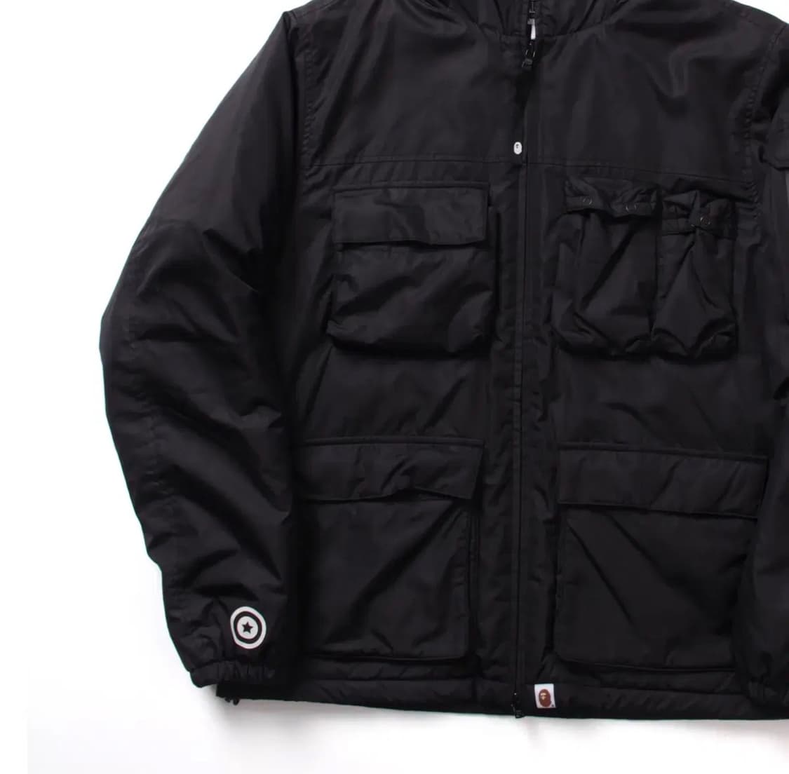 Bape 베이프 멀티포켓 샤크 후드 자켓 상품이미지4