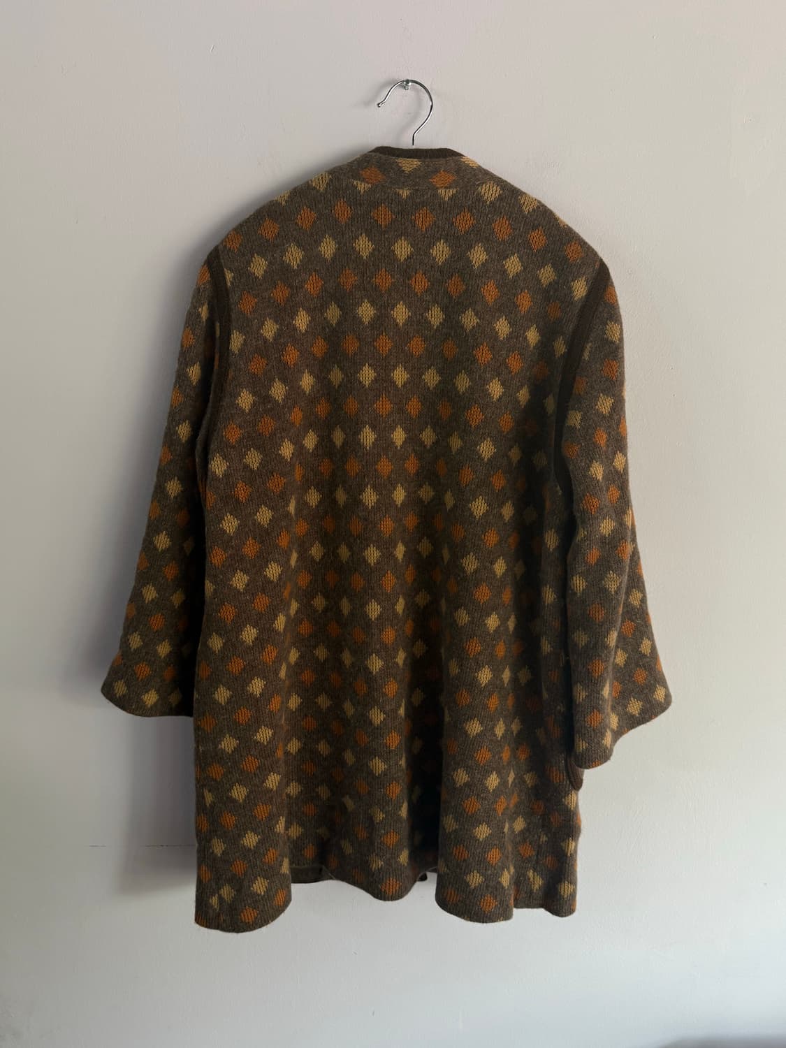 일본빈티지)떡볶이 니트 코트  상품이미지4