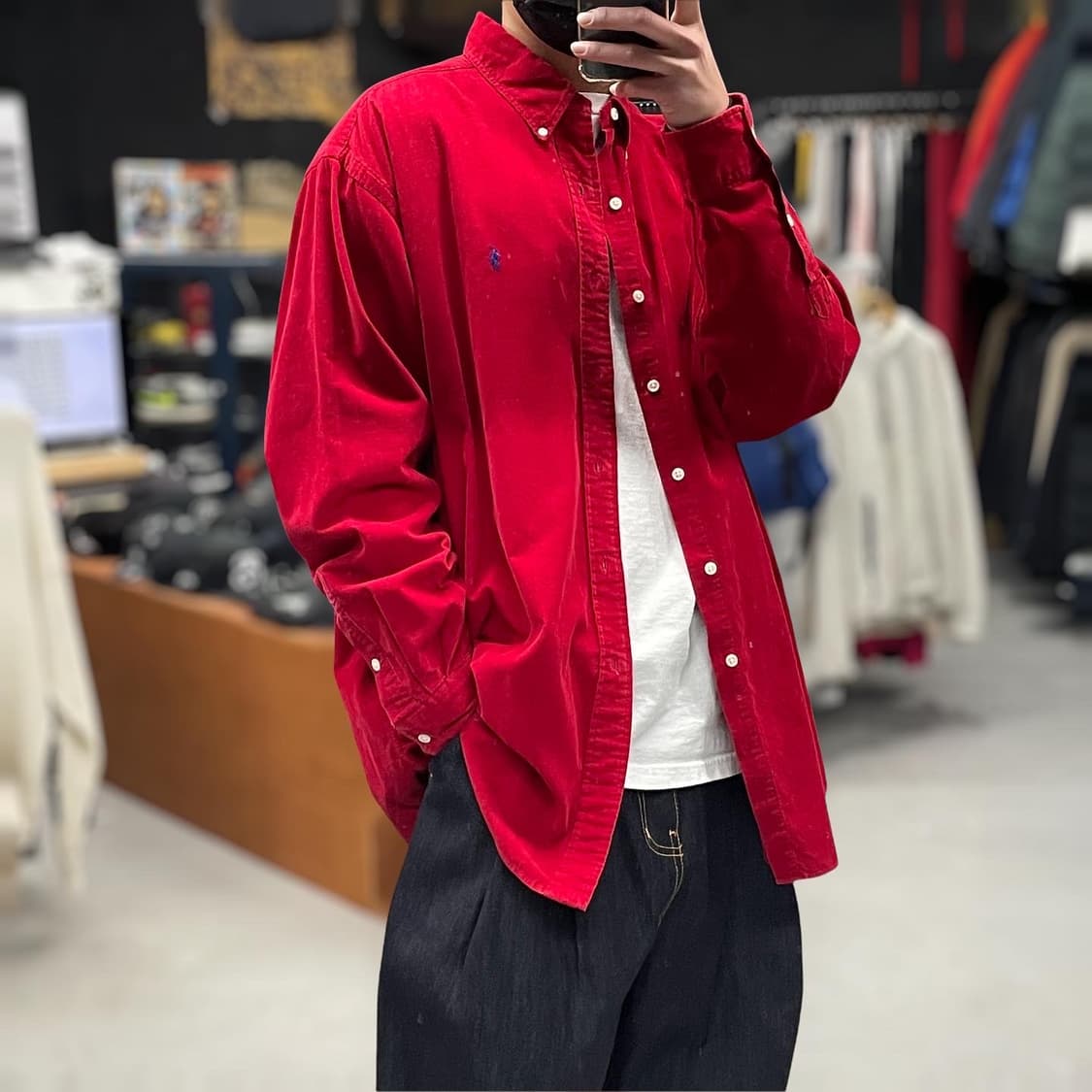 폴로 코듀로이 셔츠 상품이미지4