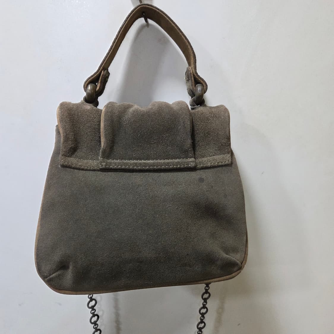 돌체앤가바나 스웨이드 미니 토트 숄더 상품이미지4