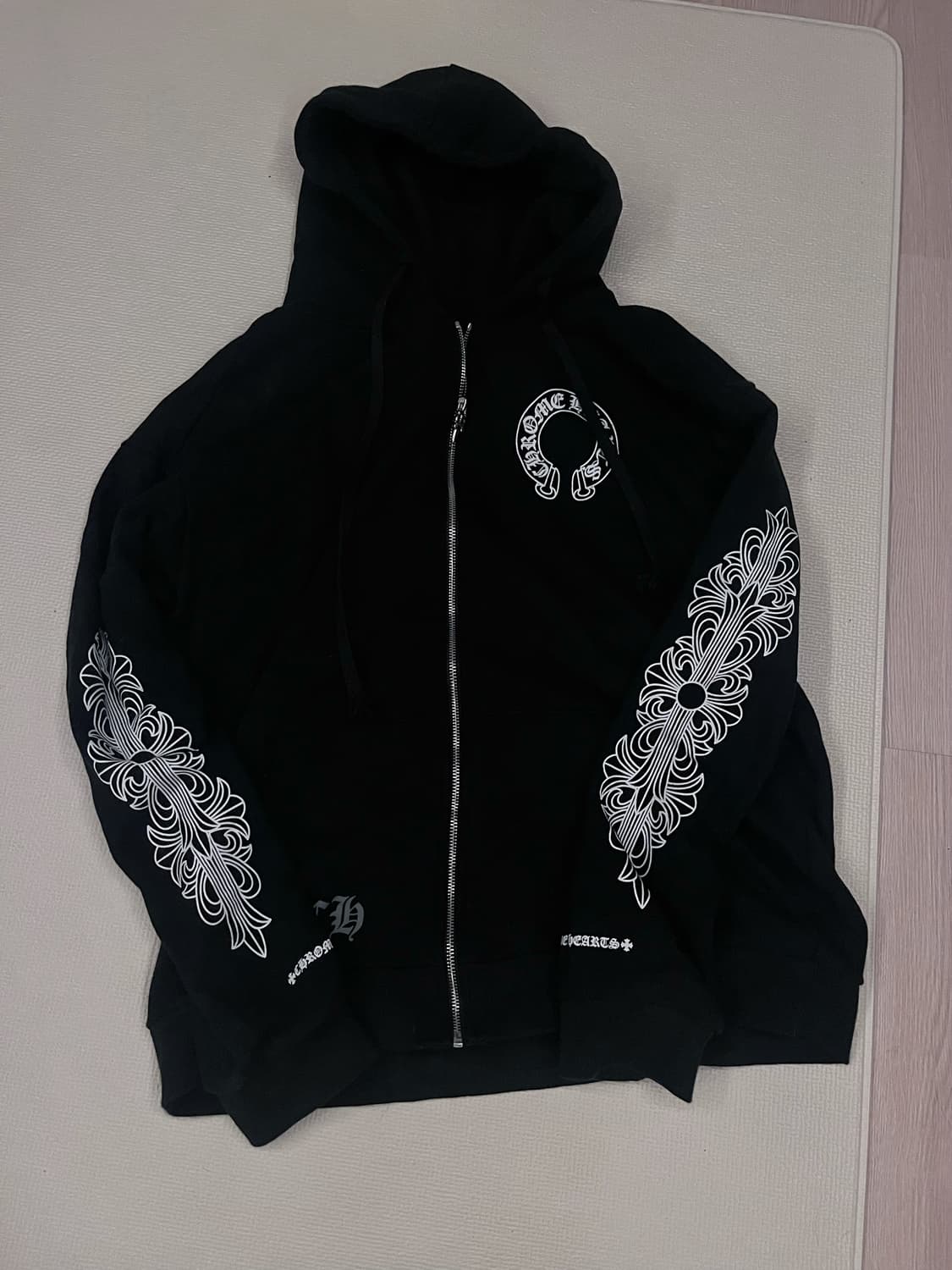 크롬하츠 홀스슈 후드집업 L 상품이미지2