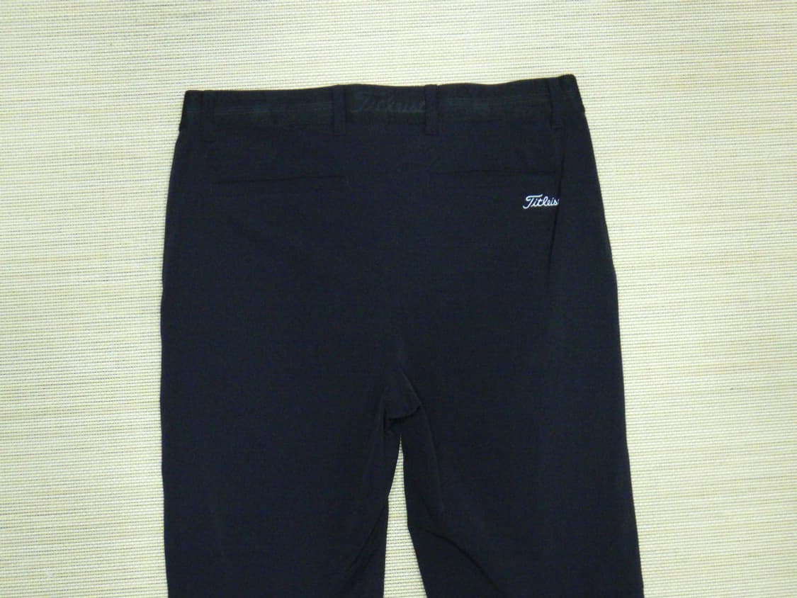 (32인치) 타이틀리스트 골프 남성 솔리드 블랙 팬츠 상품이미지5