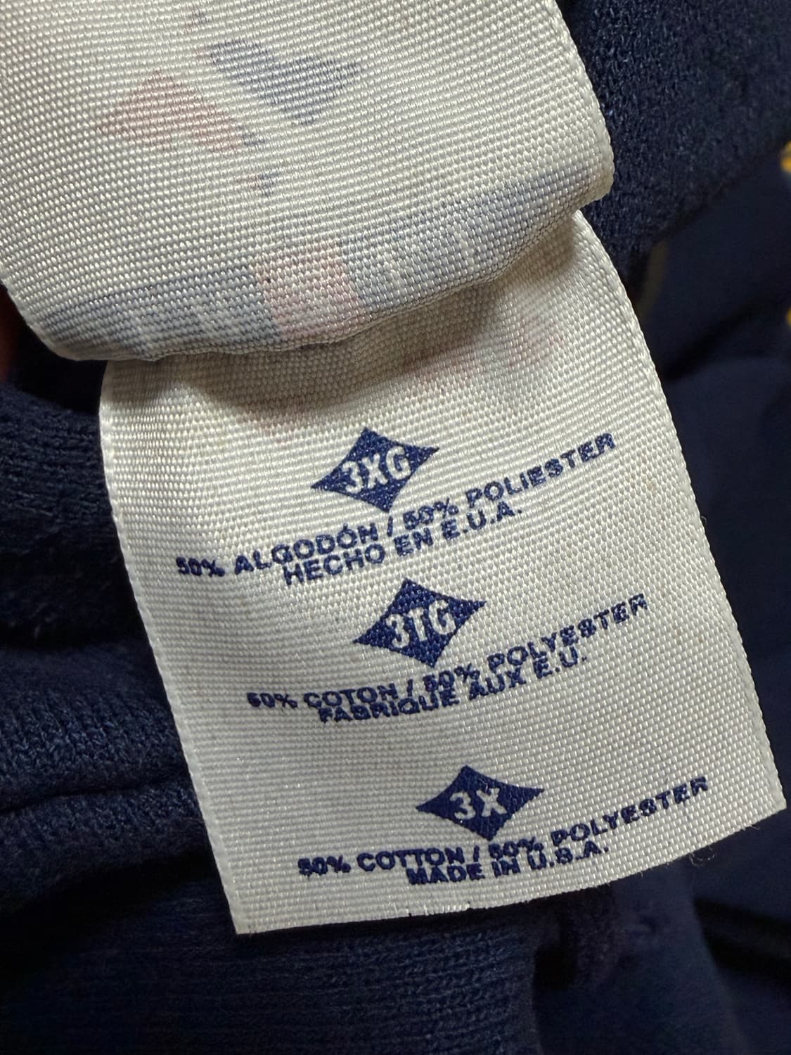 VTG Devil skate Hoodie Navy xxl 상품이미지8