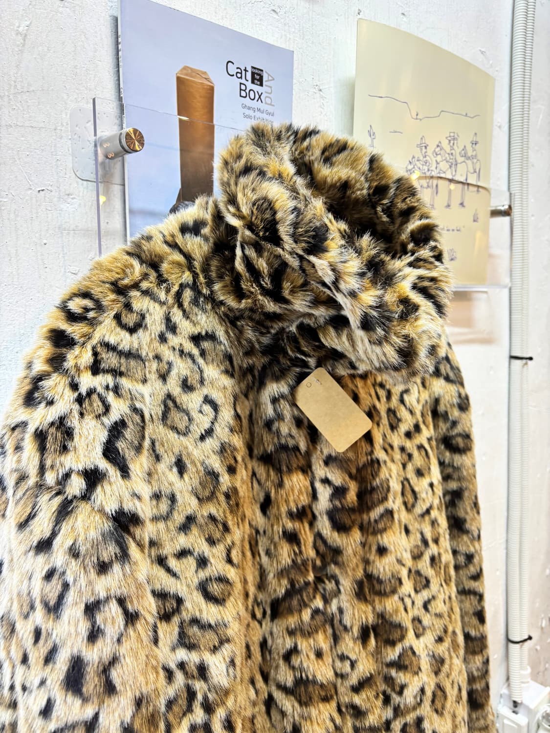 320쇼룸 레오파드 퍼자켓 상품이미지8