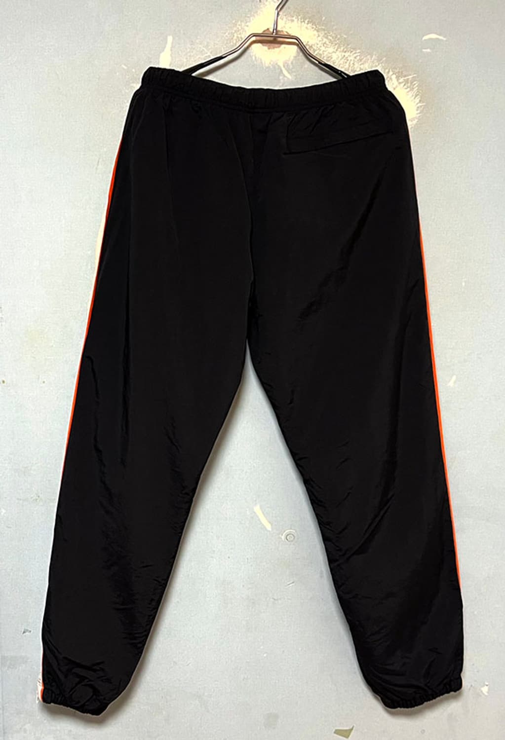 NERDY 널디 남자 트랙 우븐팬츠 조거 블랙 춘추 사이드라인 L 32 상품이미지2