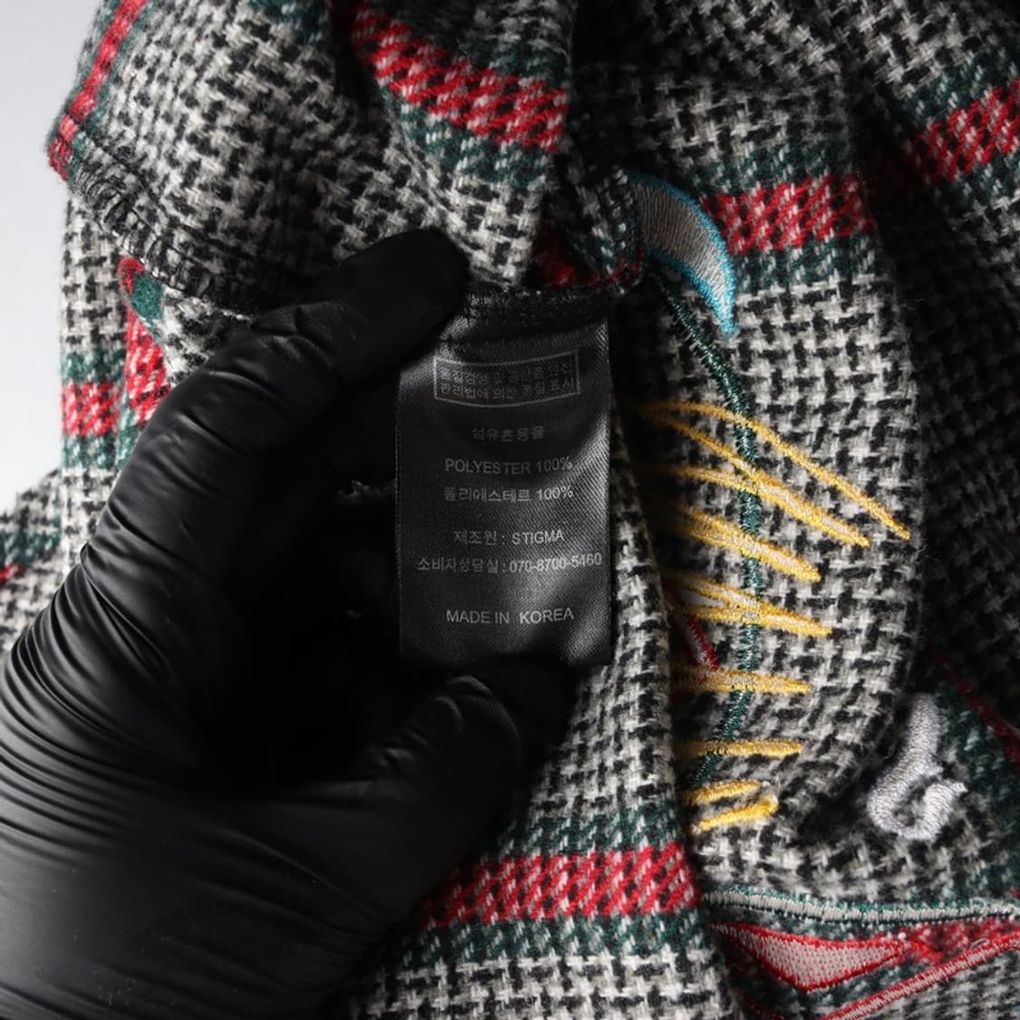 스티그마 바토스 소사이어티 배색 체크 셔츠 XL 상품이미지6