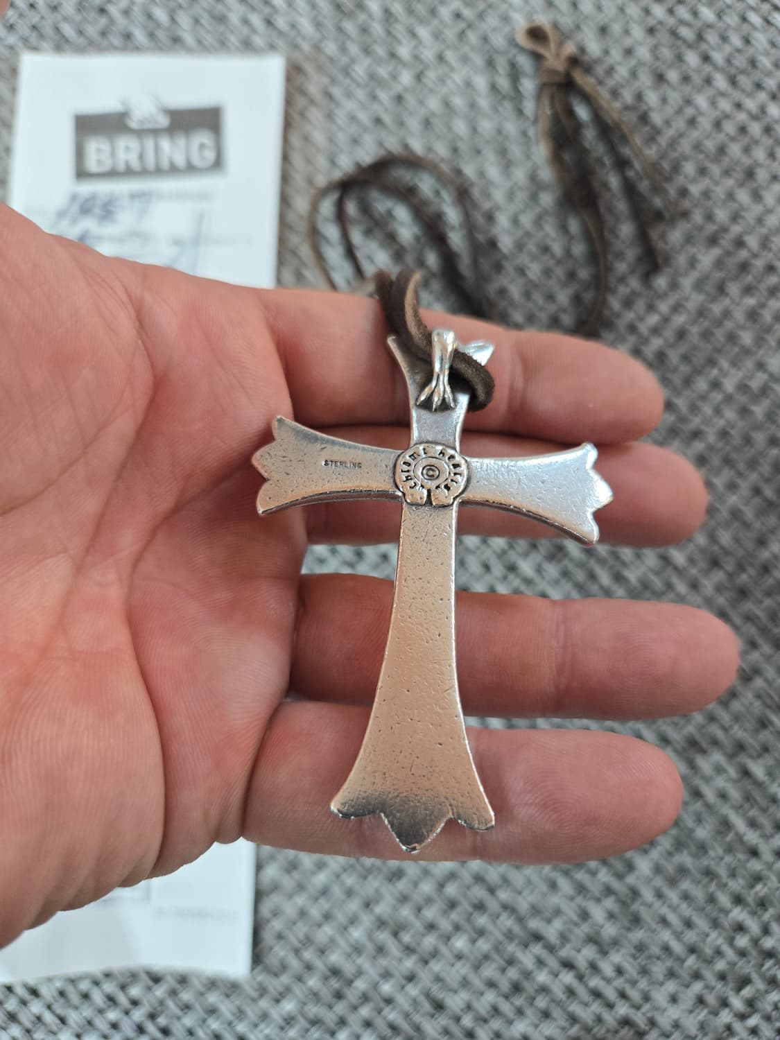 크롬하츠 라지 크로스 펜던트 상품이미지7