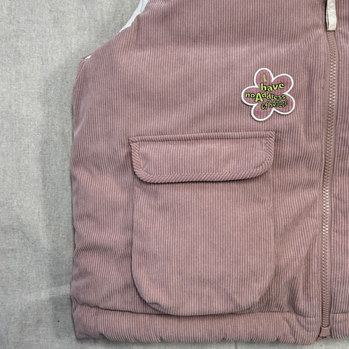 키르시 리버시블 코듀로이 베스트 조끼 1 상품이미지3