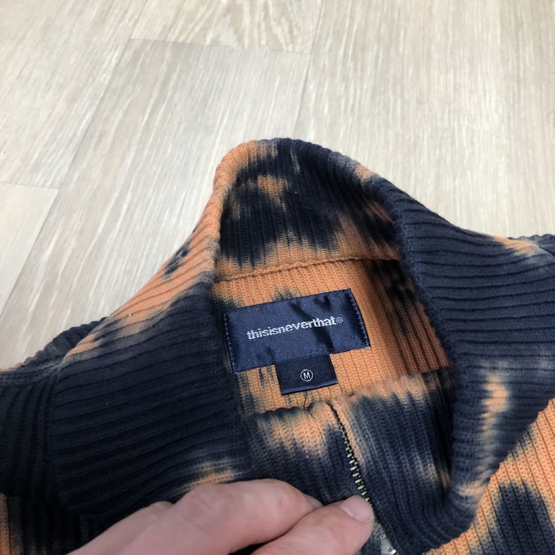 (M) 디스이즈네버댓 thisisneverthat 뉴비전 풀집업 가디건 상품이미지4