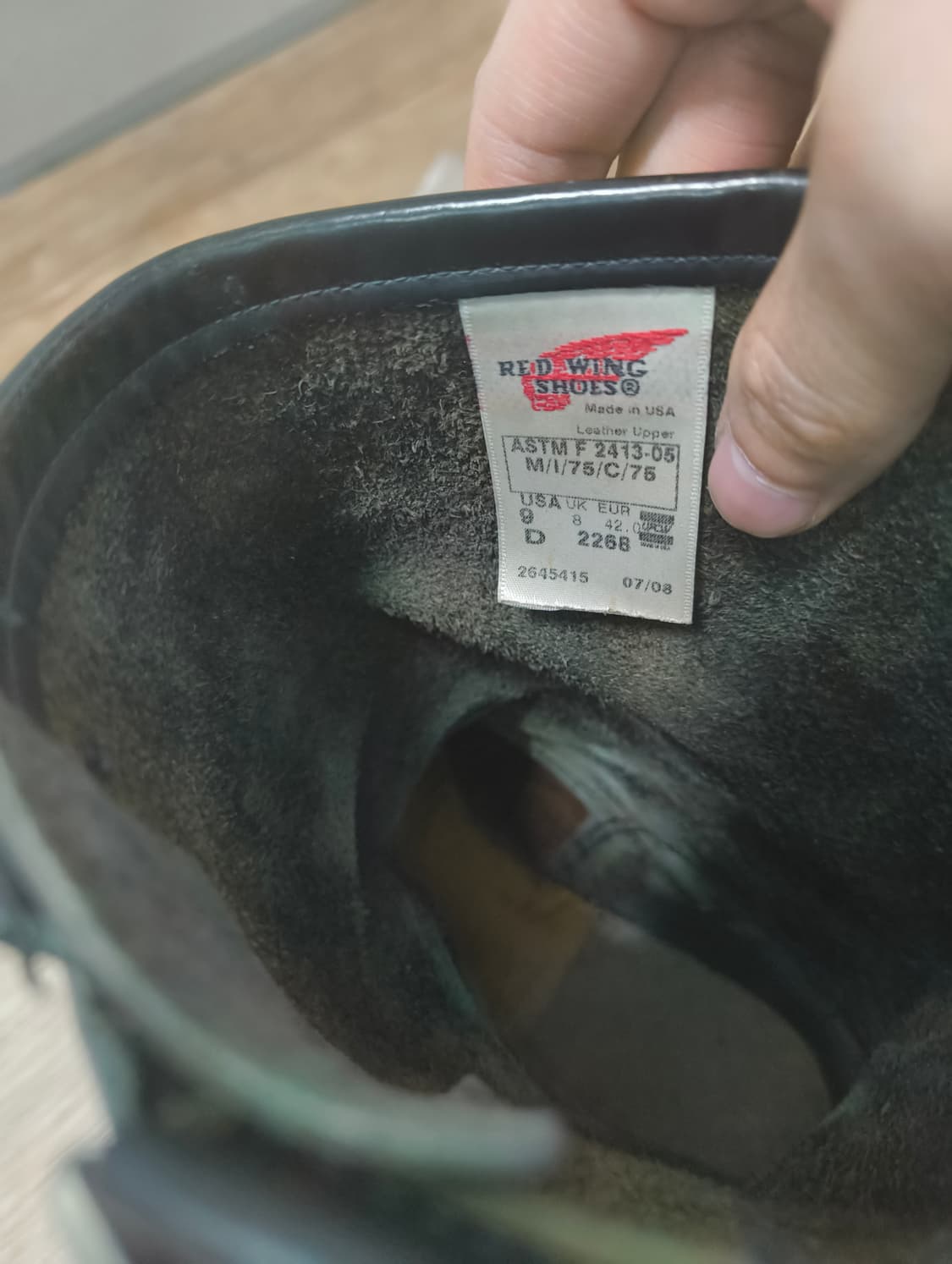 레드윙 엔지니어부츠 9 상품이미지5