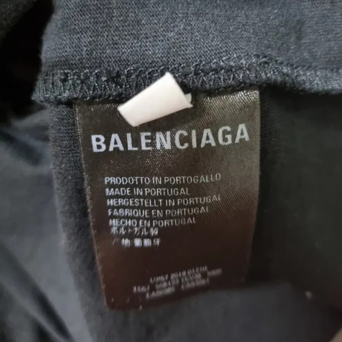 정품 발렌시아가 스피드헌터 오버핏 반팔 티셔츠 블랙 네온 L사이즈 상품이미지6