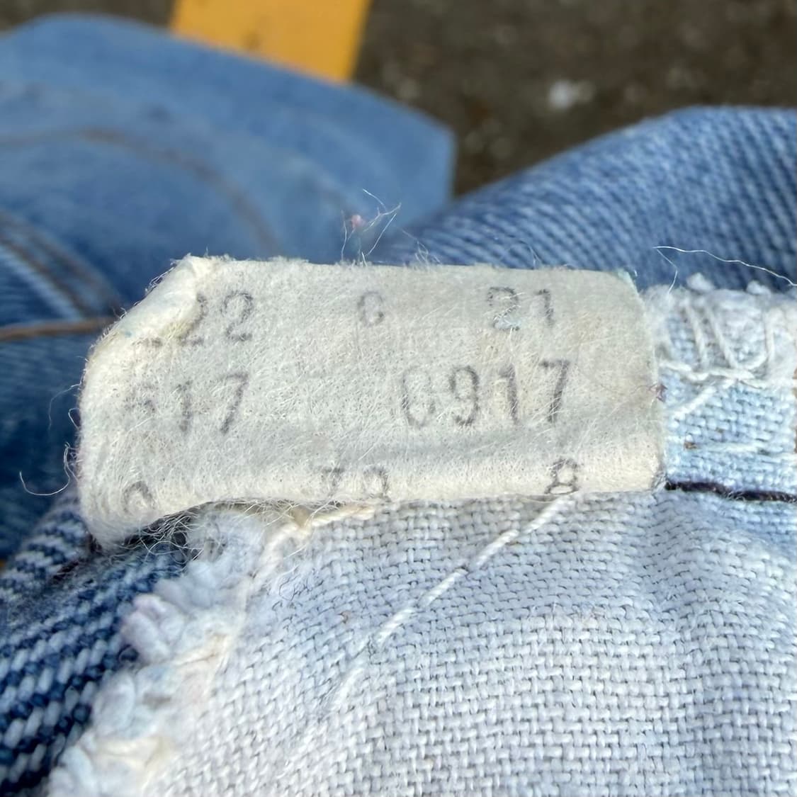 80s 빈티지 리바이스 517 부츠컷 오렌지탭 상품이미지10