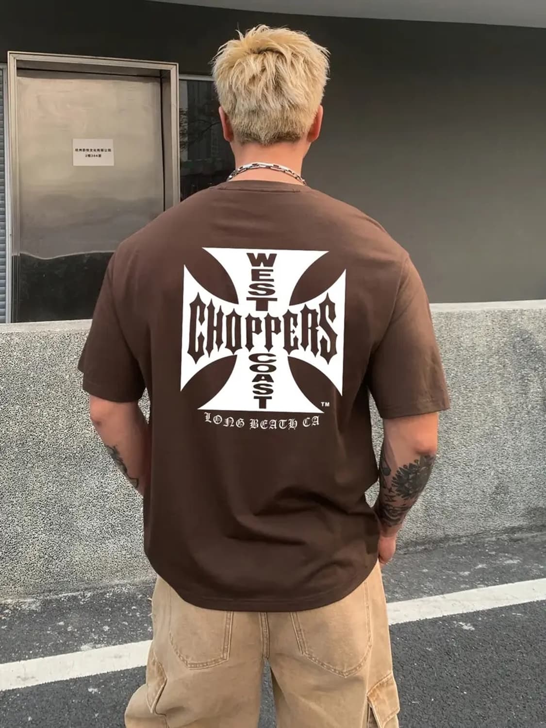 West Coast Choppers Lettering Top 상품이미지1