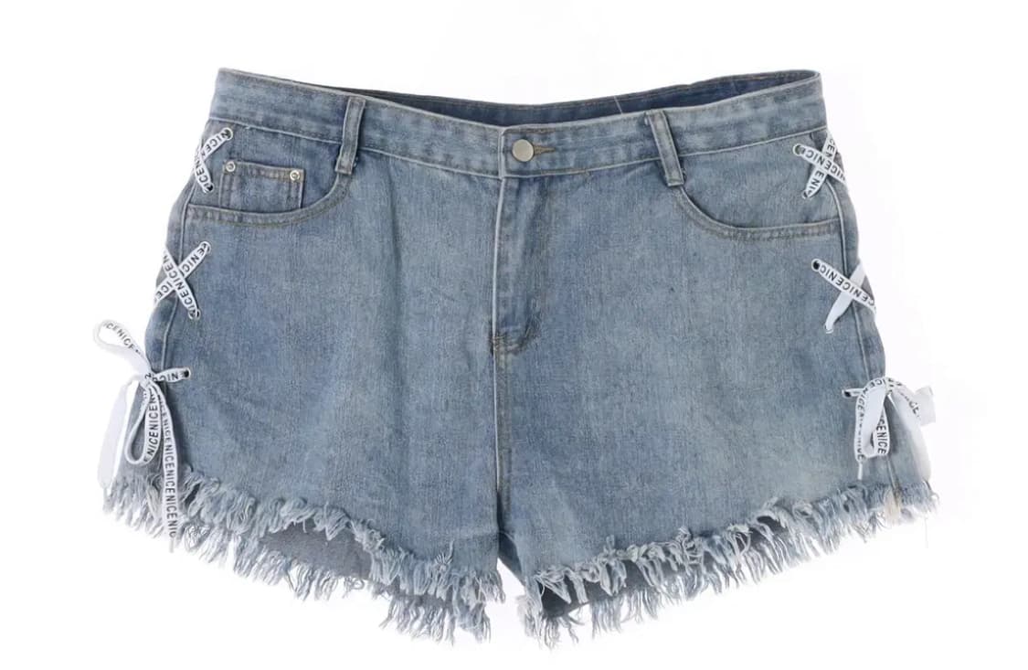 데님 숏츠 반바지 핫팬츠 상품이미지1