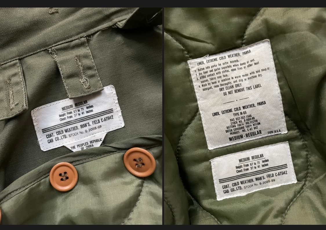 캡클로딩 M65 피쉬테일 파카 (프릭스밀텍) 상품이미지2