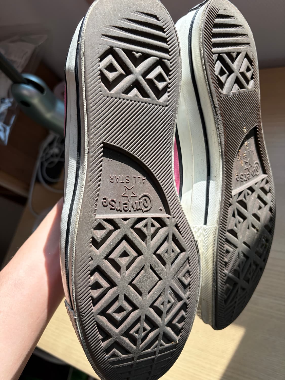 컨버스 척테일러 70 로우 핑크 스니커즈 275 상품이미지6