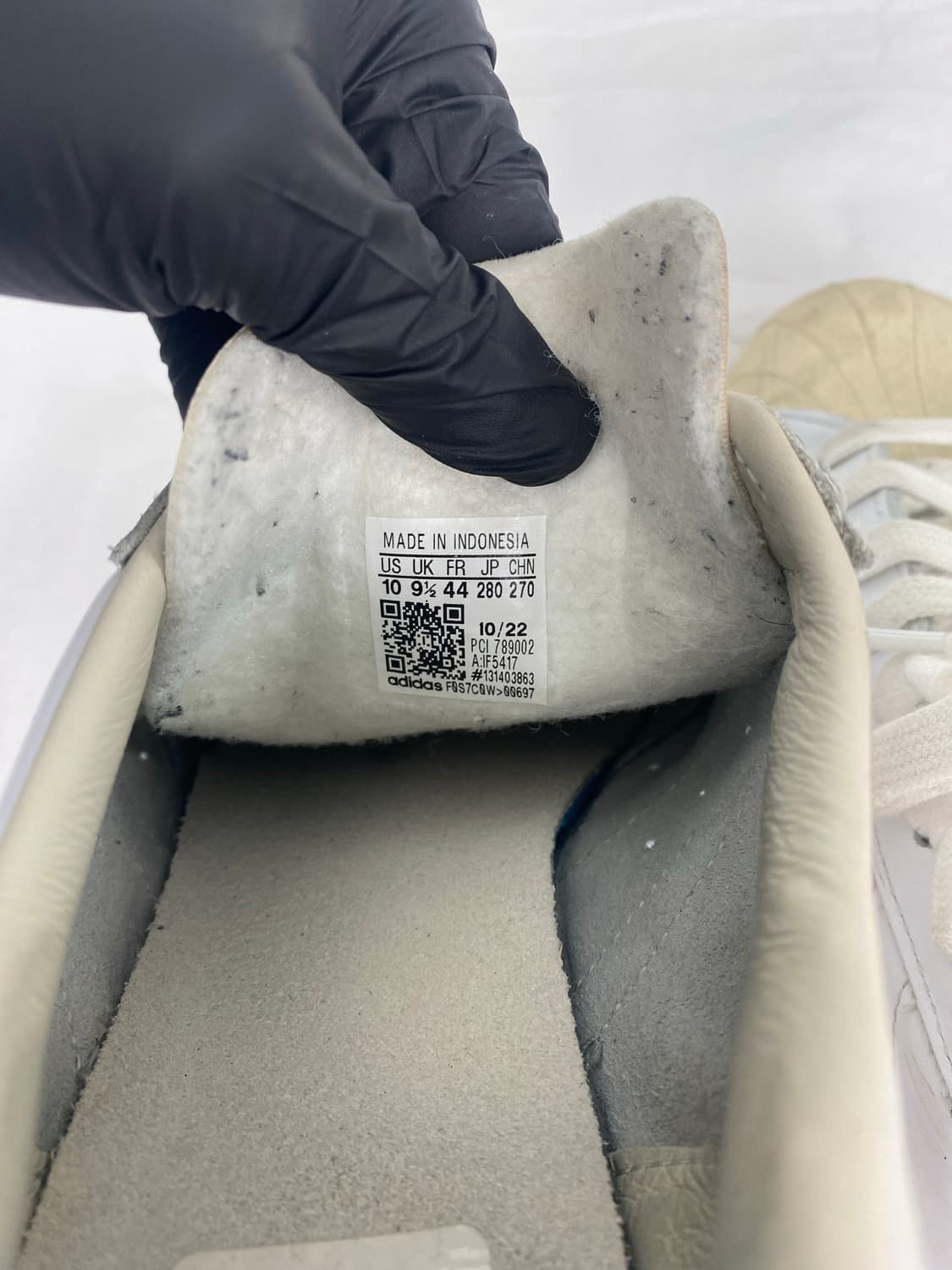 아디다스 슈퍼스타 화이트 그레이 280 <33> 상품이미지7