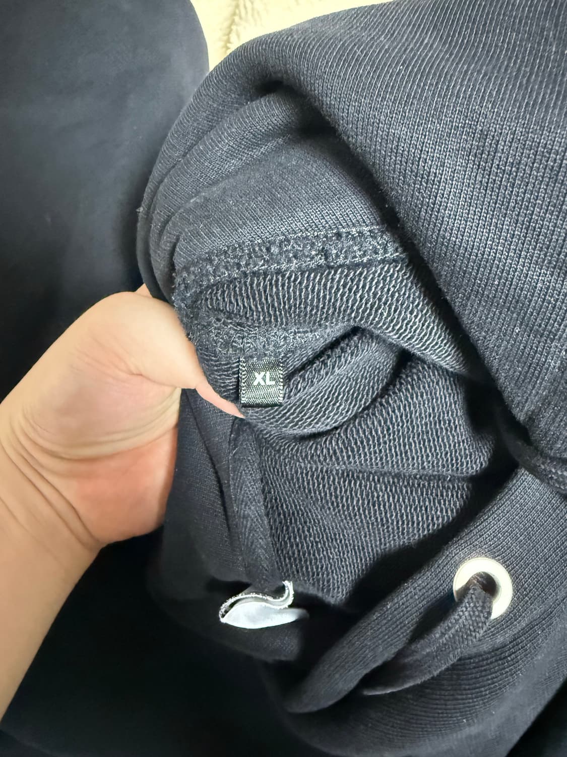 [당일출고,XL] 아미 빅로고 블랙 후드티 상품이미지7