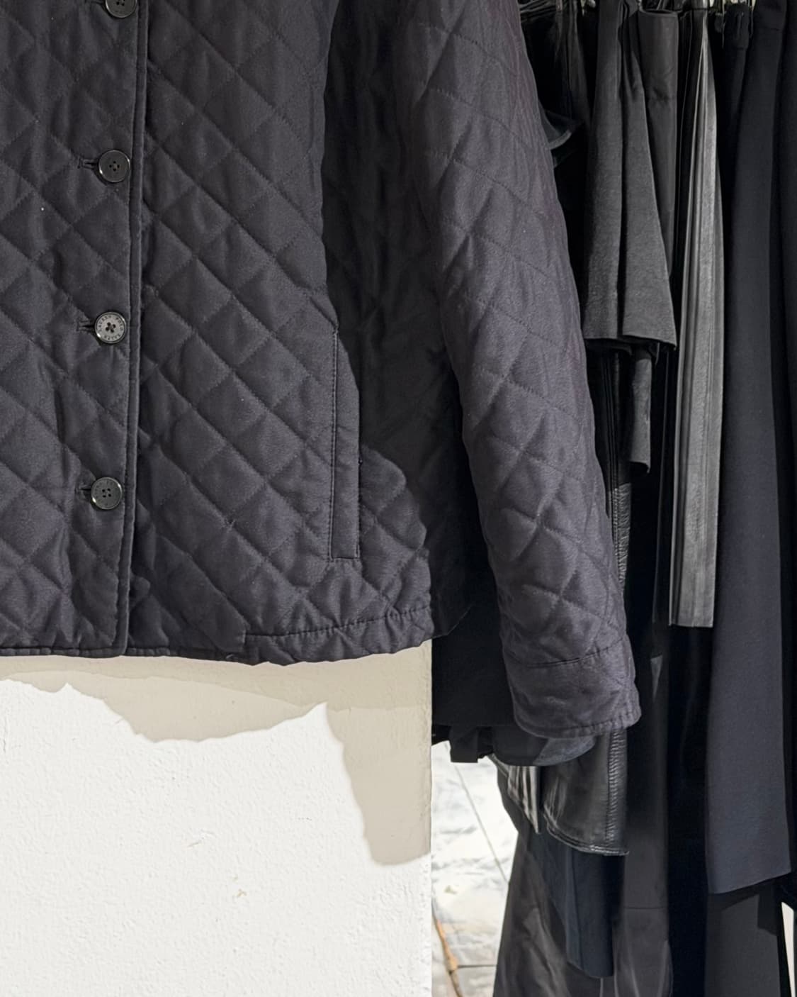 랄프 로렌 블랙 퀼팅 싱글 버튼 자켓 상품이미지6