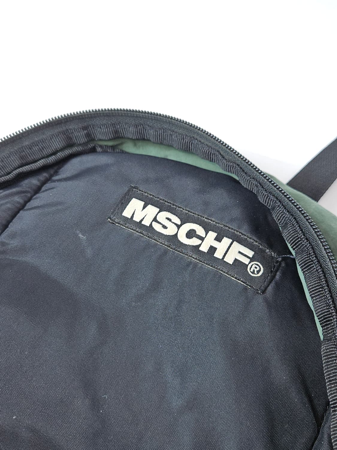 미스치프 멀티포켓 나일론 그린 백팩 상품이미지5