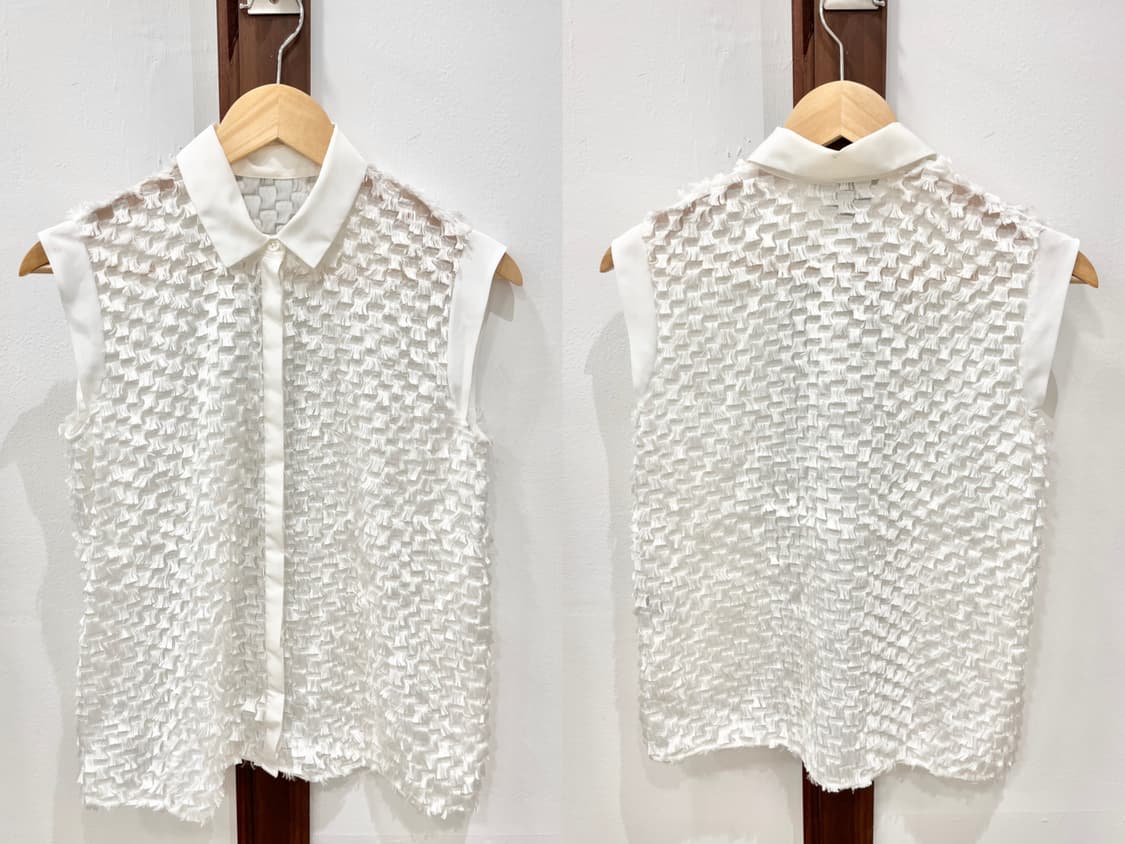 Snow Petal Sleeveless Shirt 상품이미지7