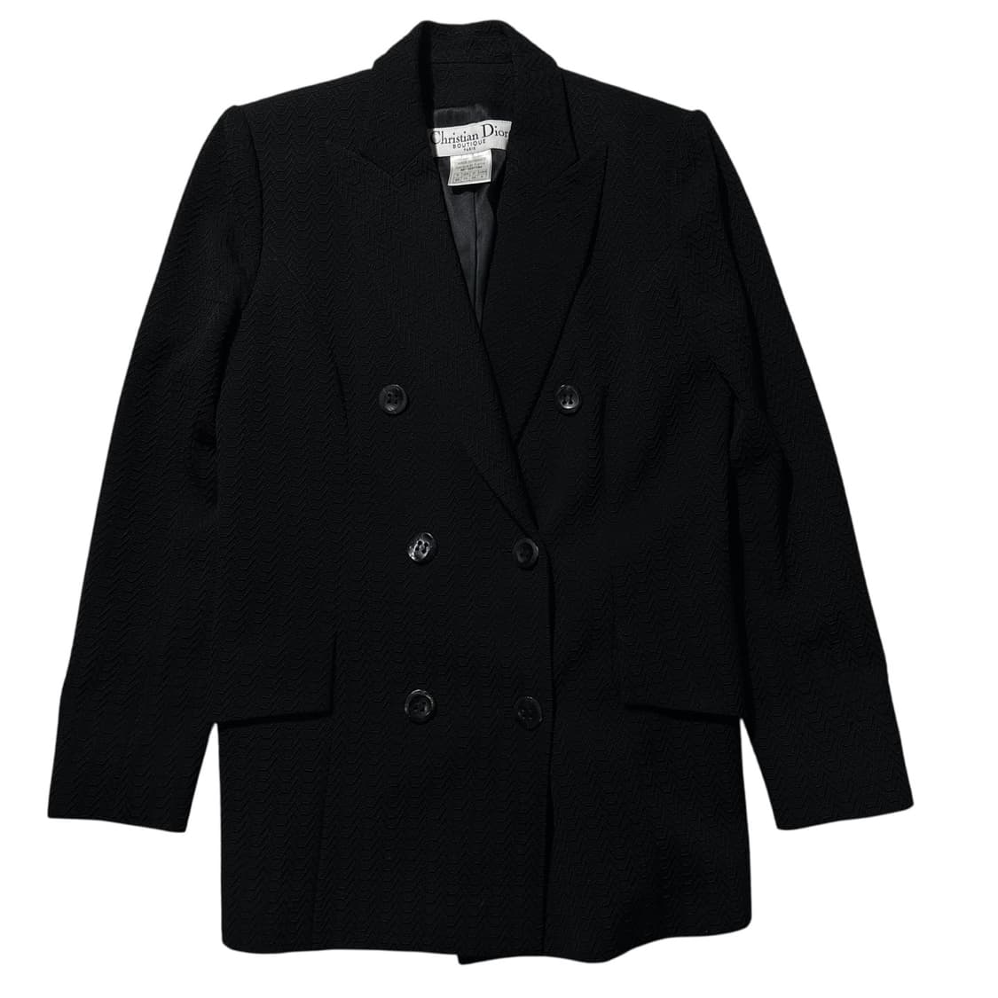 크리스챤 디올 부띠끄 바이 존 갈리아노 자카드 더블 블레이저 자켓 상품이미지1