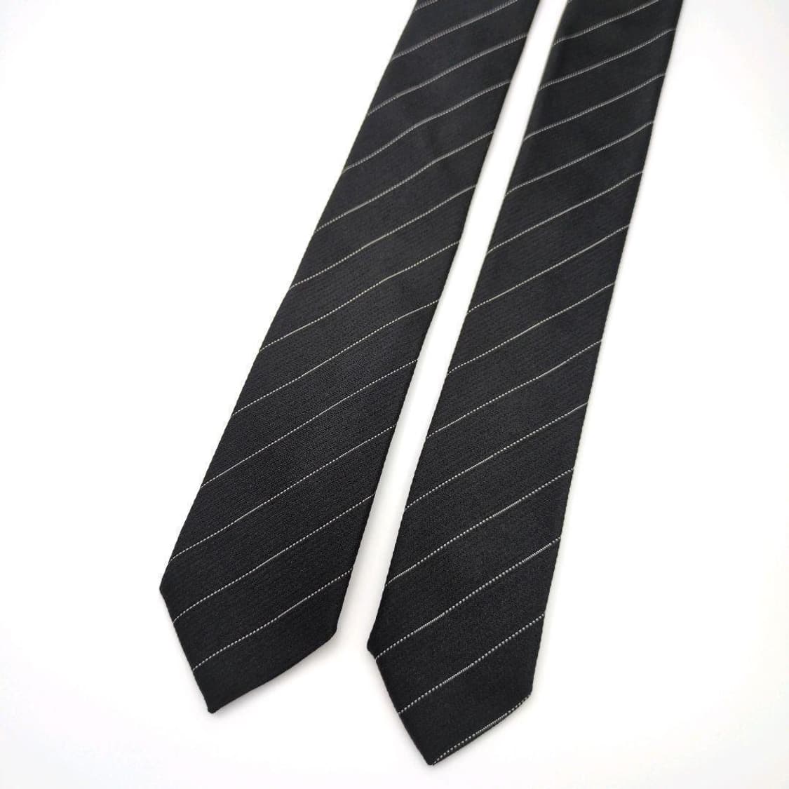 디올옴므 핀스트라이프 실크 슬림 넥타이 에디슬리먼 상품이미지3