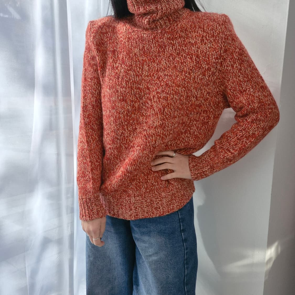 BALLANTYNE 핸드메이드 캐시미어 100 터틀넥 니트 상품이미지2